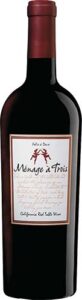 Menage a trois California Red Blend 2019