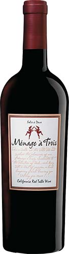 Menage a trois California Red Blend 2019