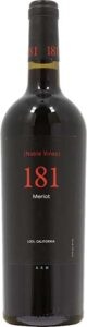 Noble Vines Merlot, 181, California, 2017