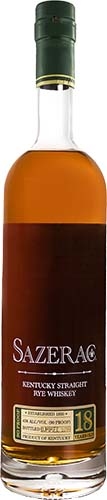 Sazerac 18 Year Old Kentucky Straight Rye Whiskey 2023