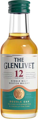 Glenlivet 12 Year Speyside Single Malt Scotch (50ml)