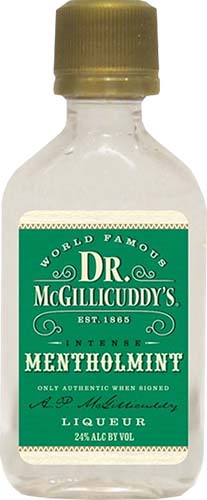 Dr Mcgillicuddys Intense Mentholmint Liqueur 48