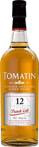 Tomatin 12 Year Old Highland Single Malt Scotch Whisky