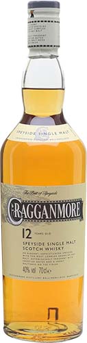 Cragganmore 12 Year Old Single Malt Scotch Whisky,