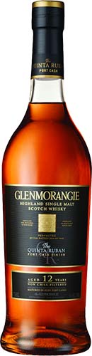 Glenmorangie Quinta Ruban 12 Year Single Malt Scotch Whiskey