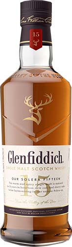 Glenfiddich 15 Year Old Solera Reserve Single Malt Scotch Whisky