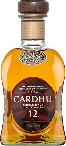 Cardhu 12 Year Old Single Malt Scotch Whisky