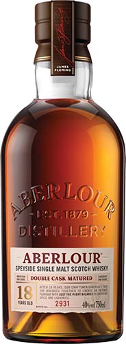 Aberlour 18 Year Single Malt Scotch Whisky Double Cask