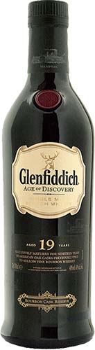 Glenfiddich 19 Year Old Age Of Discovery Bourbon Reserve Single Malt Scotch Whisky