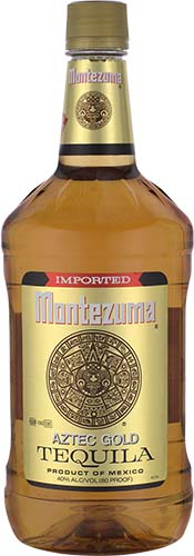 Montezuma Aztec Gold Tequila 80 Proof