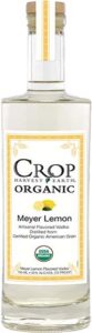 Crop Vodka Harvest Earth Organic Meyer Lemon