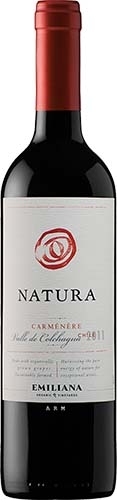 Natura Carmenere, Valle De Colchagua, Chile, 2013