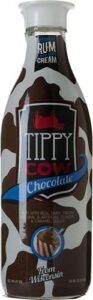 Tippy Cow Rum Cream, Chocolate Shake