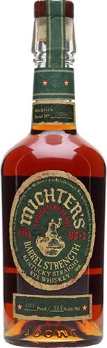 Michter’s Barrel Strength Limited Release Straight Rye Whiskey