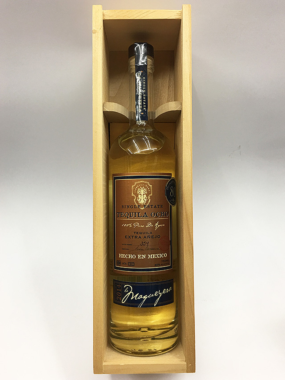 Tequila Ocho El Baja 2018 Extra Anejo Single Estate