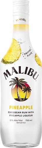 Malibu Flavored Caribbean Rum With Pineapple Liqueur