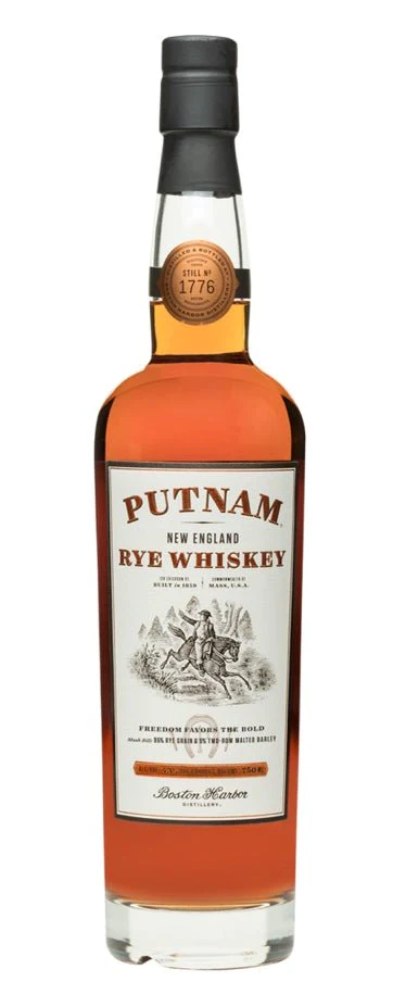 Boston Harbor Distillery Putnam New England Rye Whiskey