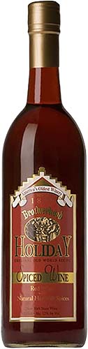 Brotherhood Winery Holiday Spiced Wine