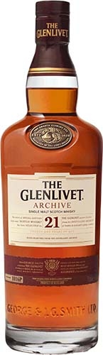 The Glenlivet Archive Single Malt Scotch Whisky 21 Year Old