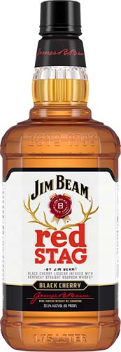 Jim Beam Red Stag Black Cherry Bourbon Whiskey