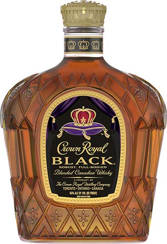 Crown Royal Black Blended Canadian Whisky,