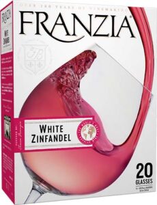 Franzia White Zinfandel Pink Wine 3 Liter