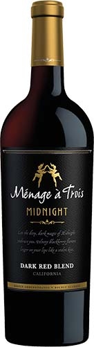 Menage a trois California 2018 Midnight Dark Red Blend