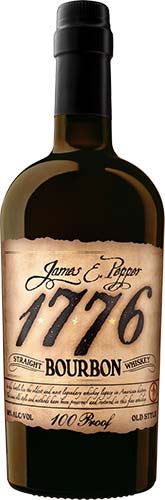 James E. Pepper 1776 100 Proof Straight Bourbon Whiskey