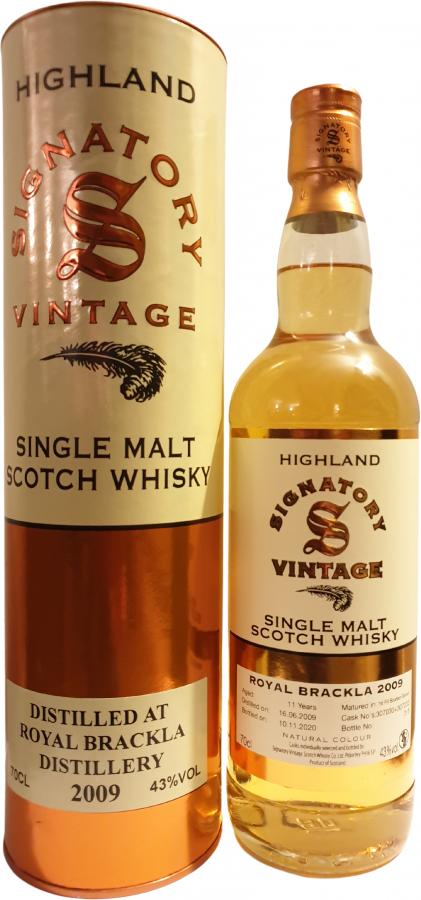 Signatory Vintage Royal Brackla 14yr Highland Single Malt 700ml