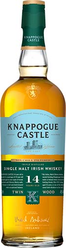 Knappogue Castle 14 Year Old Twin Wood Single Malt Irish Whiskey