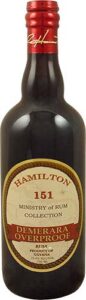 Hamilton 151 Demerara Overproof Rum Proof