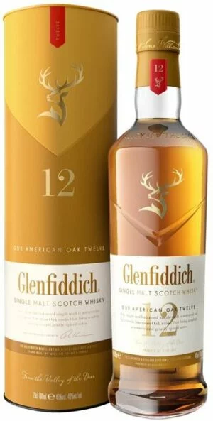 Glenfiddich 12yr American Oak Single Malt Scotch Whisky