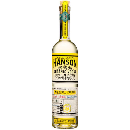 Hanson of Sonoma Meyer Lemon Organic Vodka