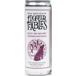 Liquid Fabels ‘the Boy Who Cried Wolf’ Strawberry Mule Cocktail 4pk / 355ml