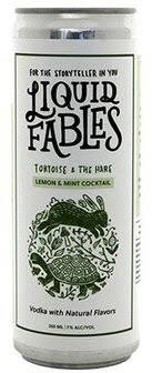 Liquid Fabels ‘tortoise & The Hare’ Lemon & Mint Cocktail 4pk / 355ml