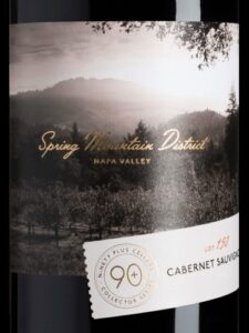 90+ Cellars Ninety Plus Spring Mountain Cabernet