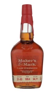 Maker’s Mark Cask Strength Bourbon Whiskey 108.7Pf