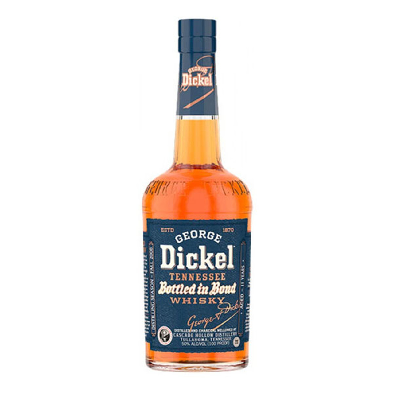 George Dickel Tennessee Whisky 12yr Bottled In Bond