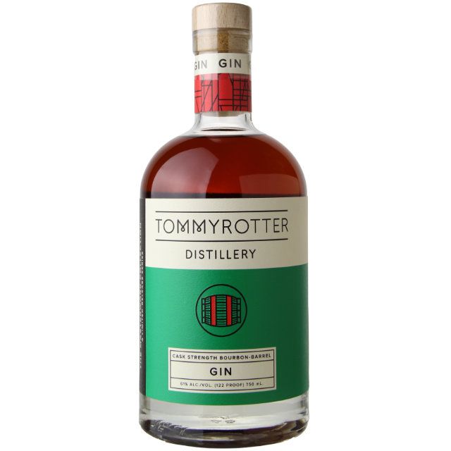 Tommyrotter Cask Strength Bourbon Barrel Gin 122