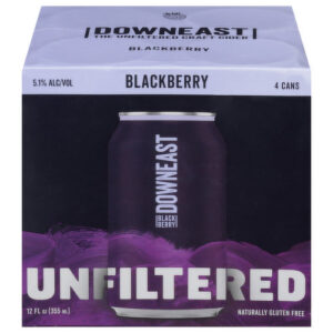 Downeast Blackberry Cider 4pack