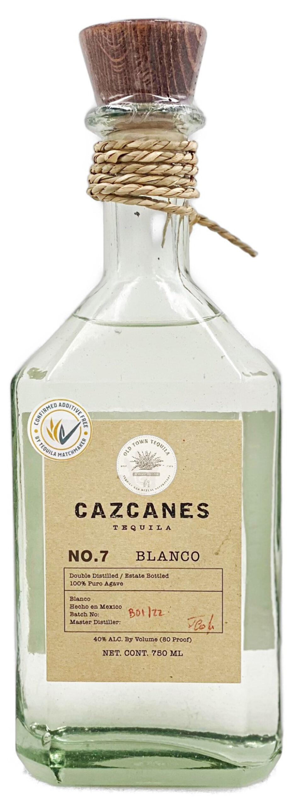 Cazcanes No7 Blanco Tequila