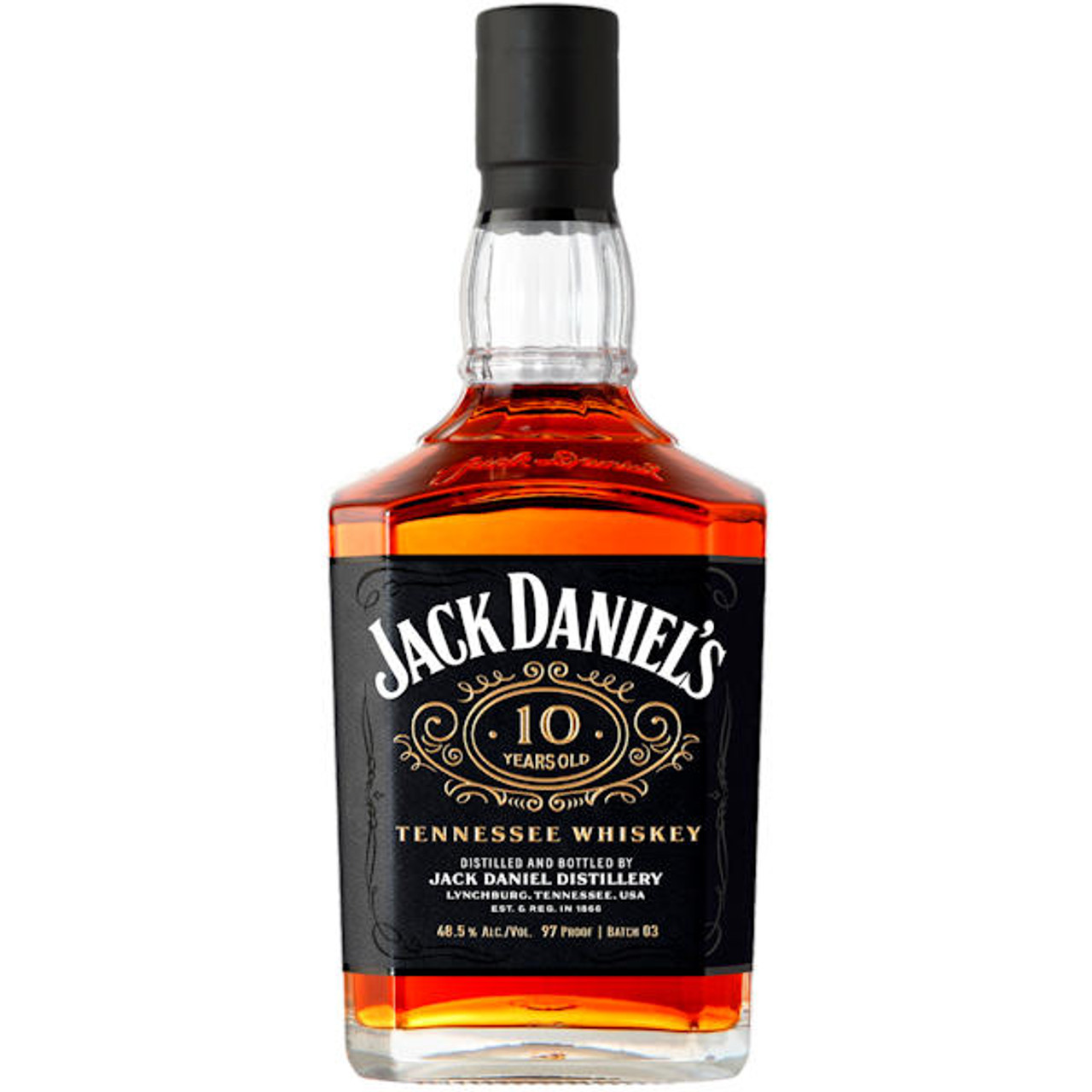 Jack Daniels 10Yr Tennessee Whiskey Batch 3