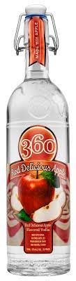 360 Red Delicious Apple Vodka